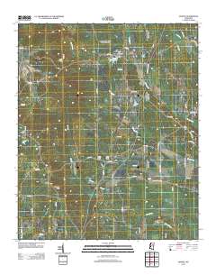 Mantee 2012 topographic map thumbnail