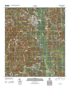 Richton 2012 topographic map thumbnail