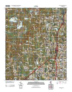 Ridgeland 2012 topographic map thumbnail