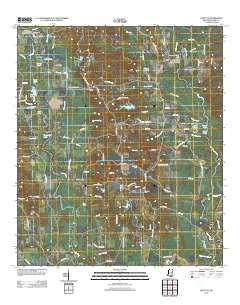 Ovett SE 2012 topographic map thumbnail