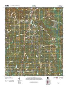 Sable 2012 topographic map thumbnail