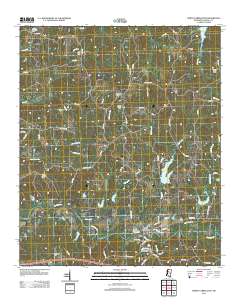 North Carrollton 2012 topographic map thumbnail