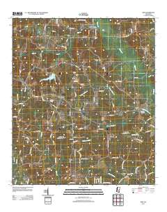 Mize 2012 topographic map thumbnail