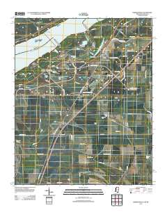 Robinsonville 2012 topographic map thumbnail