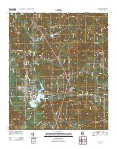 Quitman 2012 topographic map thumbnail