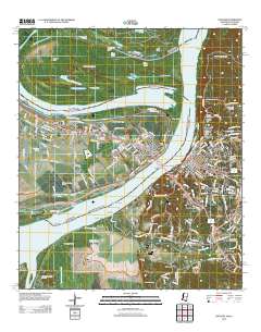 Natchez 2012 topographic map thumbnail