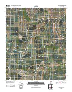 Shellmound 2012 topographic map thumbnail