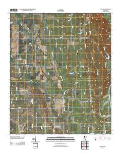 Strong 2012 topographic map thumbnail