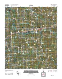 Sardis SE 2012 topographic map thumbnail