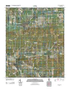 Atlanta 2012 topographic map thumbnail