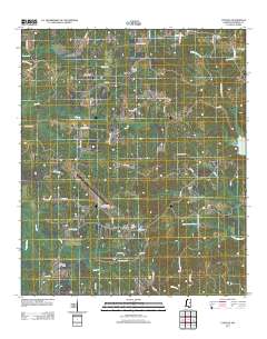 Lynville 2012 topographic map thumbnail