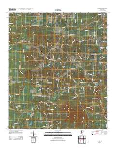 Whites 2012 topographic map thumbnail