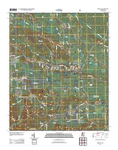 Bradley 2012 topographic map thumbnail