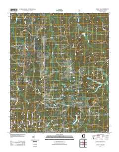 Bagley Lake 2012 topographic map thumbnail