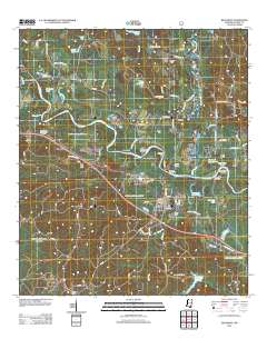 Beaumont 2012 topographic map thumbnail