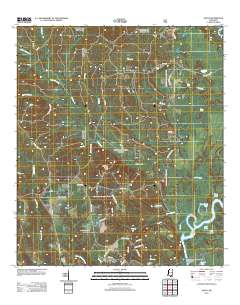 Avent 2012 topographic map thumbnail