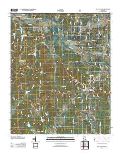 Blue Mountain 2012 topographic map thumbnail