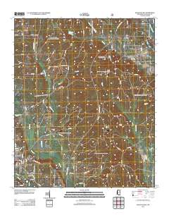 Houston East 2012 topographic map thumbnail