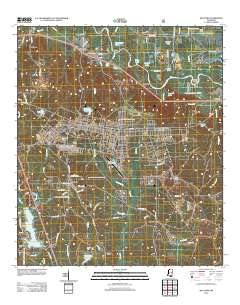 McLaurin 2012 topographic map thumbnail