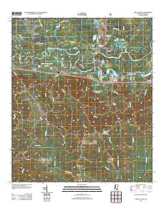 New Augusta 2012 topographic map thumbnail