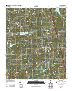 Oakland 2012 topographic map thumbnail