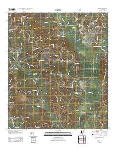 Ovett 2012 topographic map thumbnail
