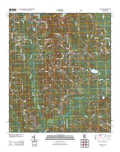 Polkville 2012 topographic map thumbnail