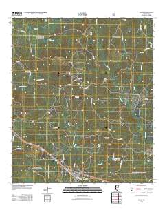Roxie 2012 topographic map thumbnail