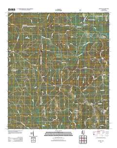 Vestry 2012 topographic map thumbnail