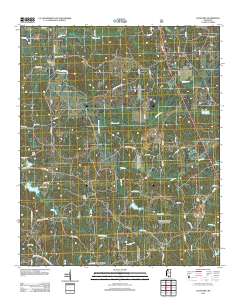 Tillatoba 2012 topographic map thumbnail