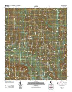 Janice 2012 topographic map thumbnail