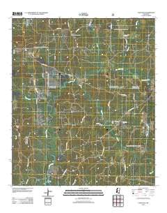 Caseyville 2012 topographic map thumbnail