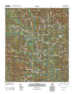 Clara 2012 topographic map thumbnail