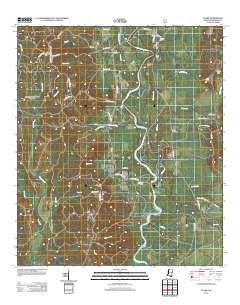 Clark 2012 topographic map thumbnail
