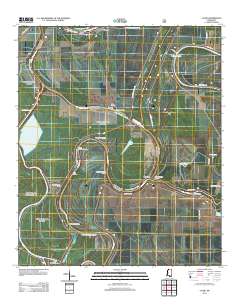 Lucre 2012 topographic map thumbnail