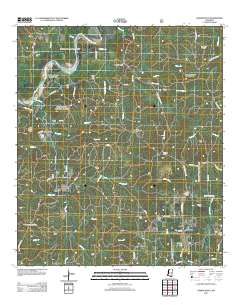 Homochitto 2012 topographic map thumbnail