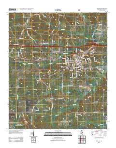 Newton 2012 topographic map thumbnail