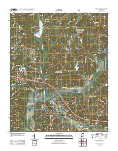 Potts Camp 2012 topographic map thumbnail