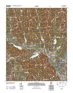 Troy 2012 topographic map thumbnail