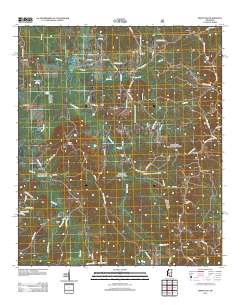 White Oak 2012 topographic map thumbnail