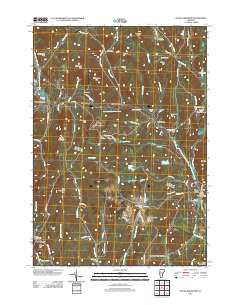 South Strafford 2012 topographic map thumbnail