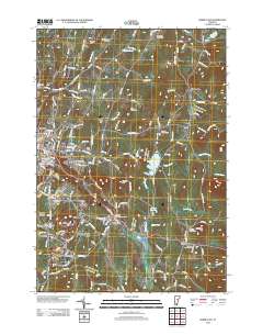 Barre East 2012 topographic map thumbnail