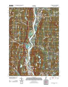 Bellows Falls 2012 topographic map thumbnail