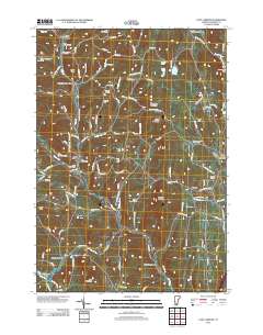 East Corinth 2012 topographic map thumbnail