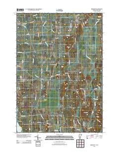 Bridport 2012 topographic map thumbnail