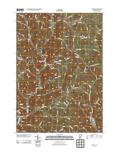 Chelsea 2012 topographic map thumbnail