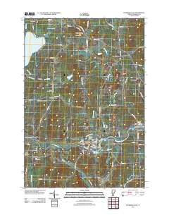 Enosburg Falls 2012 topographic map thumbnail