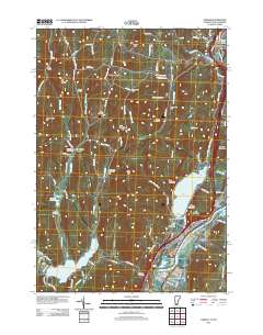 Fairlee 2012 topographic map thumbnail