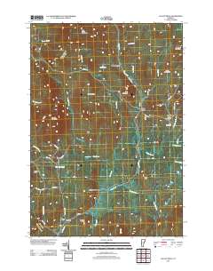 Gallup Mills 2012 topographic map thumbnail