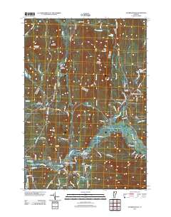 Jeffersonville 2012 topographic map thumbnail